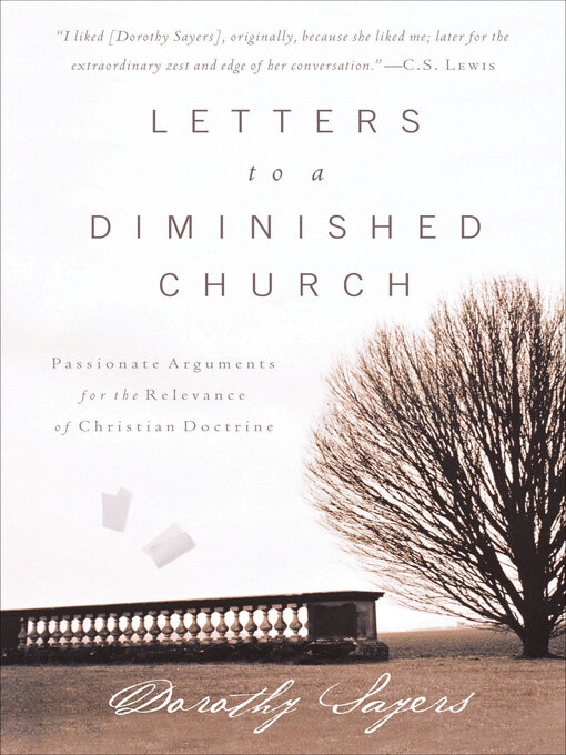 Title details for Letters to a Diminished Church by Dorothy Sayers - Available